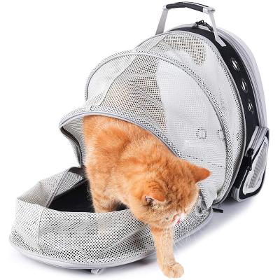 China Breathable Pet Carrier Backpack, Bubble Backpack Carrier, Cats and Puppies, Line-Approved, Designed for Travel, Hiking, Walking and Outdoors for sale