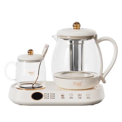 China 360 Electric Kettle 2 Liter Retro New Double Base 2023 Degree Rotation Wall With 360 Degree Base With Auto Shut Off Teapot Electric Kettle for sale