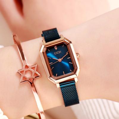 China Hot Water Resistant Steel Strap Women Watch Fashion Simple Casual Ladies Quartz Watch Stainless Steel Watch for sale