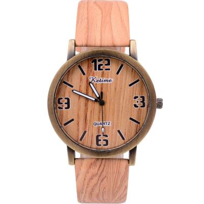 China Custom Private Label Watches Simple Imitation Ebony Wooden Watch Wood Waterproof for sale