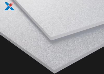 China 1mm Polycarbonats-Acryldiffusor-Blatt-klares Weiß für LED-Licht zu verkaufen