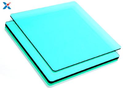 China 2mm Blauwe de Comités van het Polycarbonaatdak Plastic de Serrebladen van PC Te koop