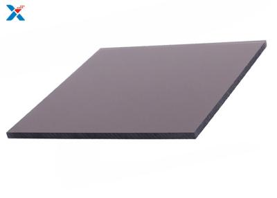 China Hoja que cubre plástica de Gray Transparent Solid Polycarbonate Panel del humo en venta