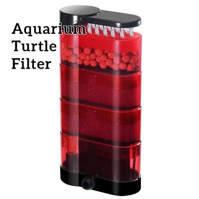 China Customized multi-layer filter stocked high quality special design box water filter aquarium fish tank for sale