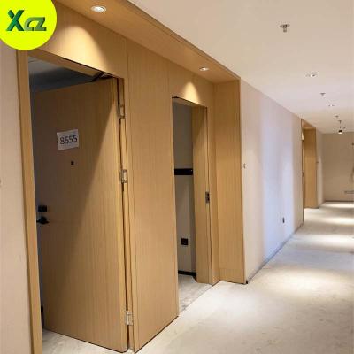 China Modern Interior Door Frame Melamine WPC Interior Doors Skin Sale for sale