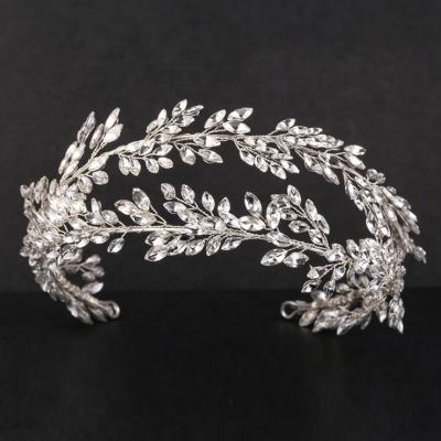 China Rhinestones Crystal Headpiece Bridal Hair Accessories Bridal Hair Decoration UNIQ Wedding Headpiece for sale