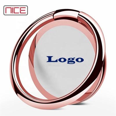 China Universal Phone Holder Stand Holder Mobile Phone Case Finger Holder Customized Any Logo Mobile Phone Ring Holder for sale