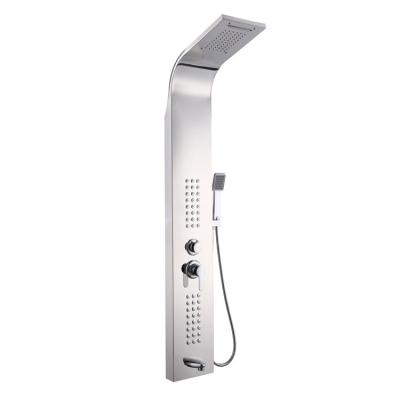 China Without Slide Bar Bathroom SPA Massage Jet Shower Column System Waterfall Rain Shower Panel Wholesale for sale