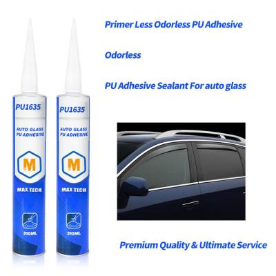 China PU1635 HIGH STRENGTH Odorless No Need Primer Windshield Repaired automotive polyurethane sealant for sale