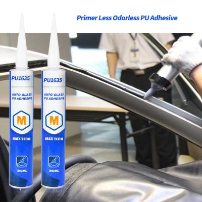 China PU1635 Odorless Single component PU Windshield Auto Glass Sealant odorless Adhesive/ Glue. for sale