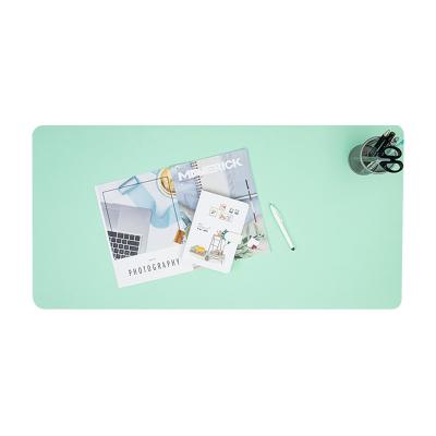 China Eco-Friendly Well Sold Custom Multi-Function Leather Desk Pad Mouse Pad For Office for sale