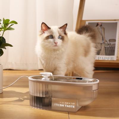 China High Quality Wholesale Custom Cheap Automatic LED Cat Water Drinking Fountain Cat Water Fountain for sale