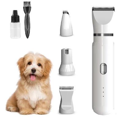 China Low Noise Rechargeable Cordless Pet Hair Clipper Trimmer Shaver for Small Dogs Cats Applicable Pet Dogs Stocked Cordless for sale