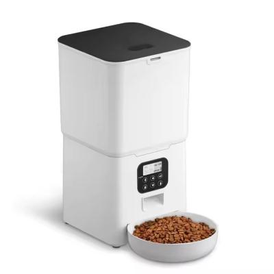 China 110-240V Voltage Pet Smart Feeder Detachable Timed Quantitative 5.6L Small Dog Feeder WiFi Automatic Food Bowl for Pet for sale