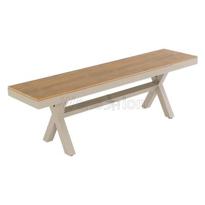 China Weather Proof Benches Racks UV Resistant Customized Patio Benches Plastic Woodworking Benches for sale