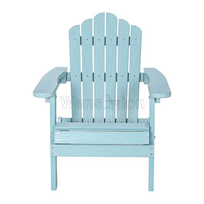 China Manufacturers UV Resistant HIPS Plastic Wood American Style KIDS Foldable Adirondack Chair for sale