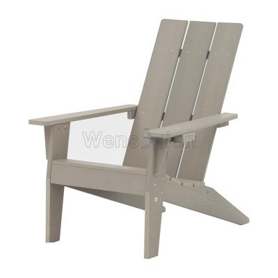 China Big Promotions UV Resistant Poly Lumber Resin All Weather Adirondack Chairs For Garden for sale