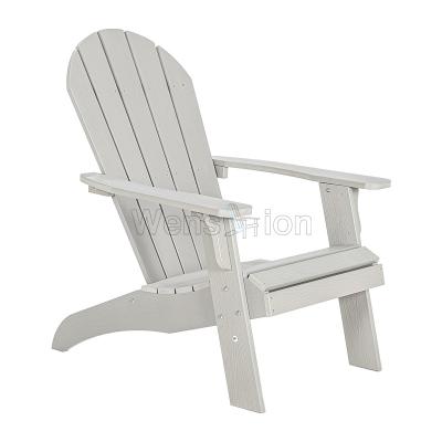 China Fixed Oversized Polystyrene Adirondack Chairs Modern Wood UV Resistant High Top Plastic Wood Resin for sale