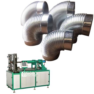 China Hydraulic Ventilation System HVAC Corrugated Elbow Duct Forming Machine for sale