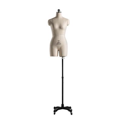 China Other Woman Half Body Sewing Mannequin Work Dummy Half Body Working Dress Form Mannequin With Magnetic Hand for sale