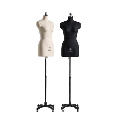 China Other Dressmakers Mannequins and Tailoring Mannequin Body Female Dummy Adjustable Tailors Tailor Mannequin Half for sale