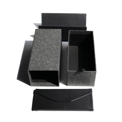 China Good Quality Glass Folding Case Set Sunglasses Packaging Set Ecommerce Luxury Sunglasses Box Set Eye Glass Good Quality Packaging for sale