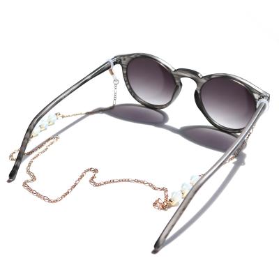 China Fashion Fashion Glasses Strap Metal Lace Sunglasses Gemstone Eyewear Chain Designer Glasses Strap For Sale RTS Small MOQ for sale