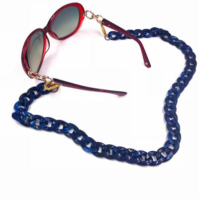 China Vintage Fashion Sunglasses Chain Holder Glass Oversized Acrylic Chain Rope For Sunglasses Chunky Chain Eyeglasses Accessories Acrylic for sale