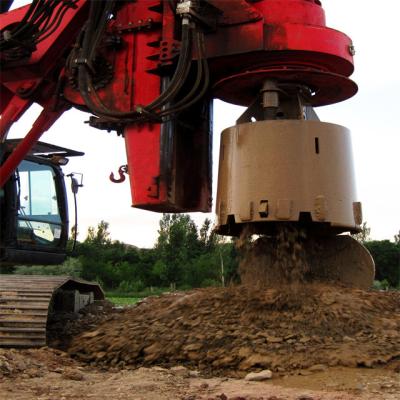 China Bucket Soil Excavator Attachments Rig Tool Rock Soil Drilling Bucket for sale