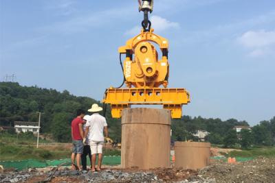 China DZ90A Pile Driver Machine Vibratory Piling Hammer Pile Driver 90KW for sale