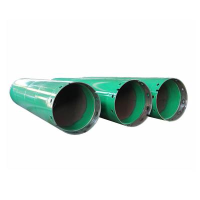 China Pilling Rig Drill Pipe Casing 1900mm Double Wall Single Wall Casing Pipe en venta