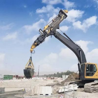 China Under Ground Work Excavator Telescopic Boom For Wheeled Excavators for sale