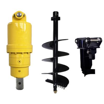 China Auger Drive Unit Earth Drill Hydraulic Earth Auger For Tractor Machine for sale