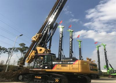 Cina 80m/Min Crawler Soil Hydraulic Crawler che perfora Rig Pile Driving Machine 165KNm in vendita