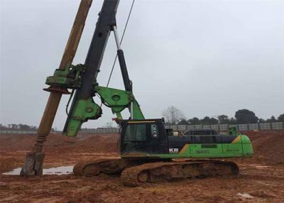 China Correa eslabonada del suelo de CAT Chassis 60m/Min Hydraulic Piling Rig Machine que perfora a Rig In Foundation en venta