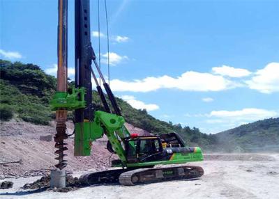 China 220kNm 51m Construction Hydraulic Pile Machine Earth Auger Borehole Drilling Machine for sale