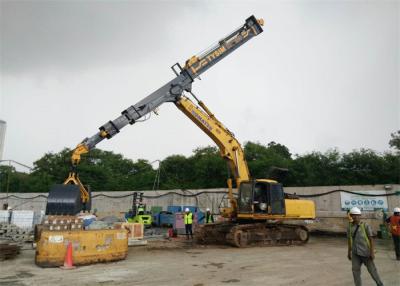 Chine excavatrice télescopique Booms de portée du bras 520Kg de bloc supérieur de 5845mm longue à vendre