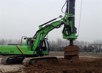 China Excavator Bore Pile 50kNm Mini Sheet Pile Driver Drilling Machine For Construction Works for sale