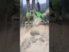 800mm Diameter Rig Rock Drilling Machine Small Bullet Teeth Rig Bucket