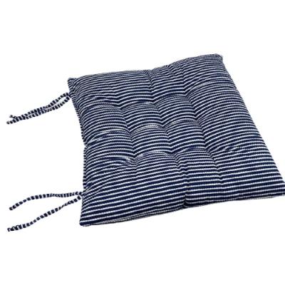 China 2020 Japanese Style Soft Cotton Chair Cushions Cushion Blue Mat Cushion Seat Mat Outdoor Furniture Cushions for sale