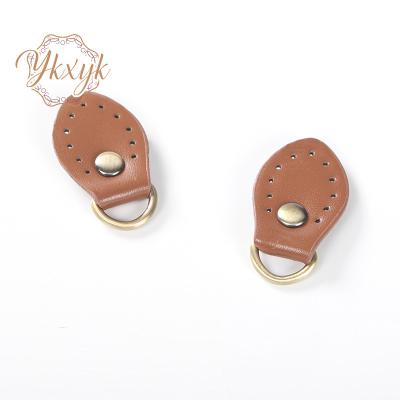 China 2021 New Style PU Leather Buckle Hook Bag Leather Handmade Accessories For Making Bags for sale