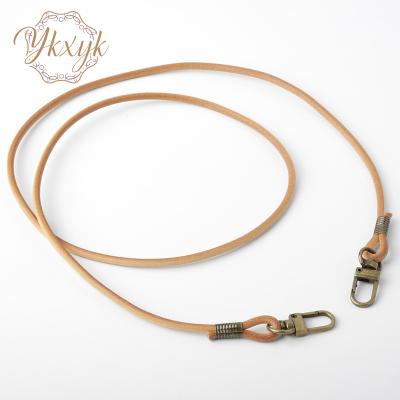 China Luxury Leather Diagonal Rope Strap DIY Handmade Lanyard Mobile Phone Replacement Bag Accessories for sale