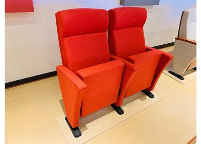 China High Resilience Foam Foldable BS5852 Auditorium Theater Chair for sale