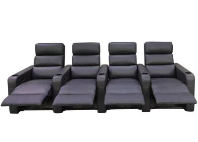 Cina Cinema Sofa Set della casa di Seater della sedia elettrica del Recliner di USB della luce del LED singolo in vendita