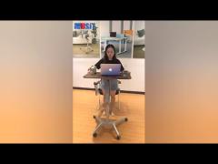 1606 Pneumatic Adjustment Height Laptop Desk