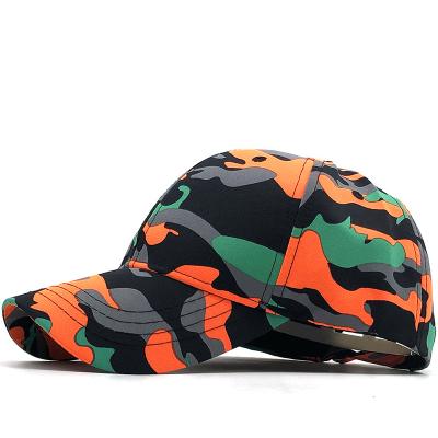 China New fashionable hip hop gorras beisol from Gorras-Al-por-Mayor COMMON bright color camouflage street for sale