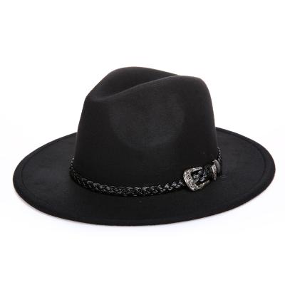 China European-style spring 2021 Europe and America style new woolly hat Jazz Hat Fashion Women's small brim and American hat manufacturers direct sales for sale