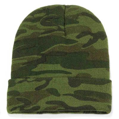 China COMMON Amazon new arrive camouflage knitted hat for men and women specifically for cross-border ski hat for sale