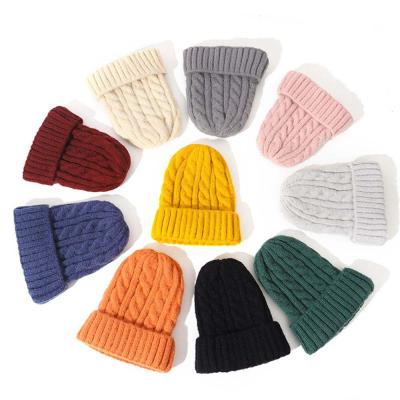 China COMMON New Arrive Warm Winter Knit Beanie Hat Windproof Self-Protection Knitted Hat For Students for sale