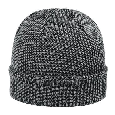 China COMMON new style young dynamic cadre simple owner Wool Hat Japanese style mixed color Beanie Hat Warm Winter Hats for sale